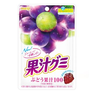 Жевательный мармелад Meiji Gummy «Виноград», 54 г (Meiji Gummy Grape 54 g)