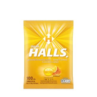 Леденцы Halls «Мёд и лимон», 280 г (Halls Honey Lemon Candy 280 g)