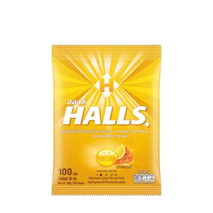 Леденцы Halls «Мёд и лимон», 280 г (Halls Honey Lemon Candy 280 g)