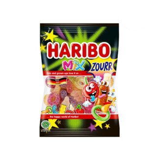 Кислый жевательный мармелад Haribo Mix Zourr, 80 г (Haribo Mix Zourr Jelly 80 g)