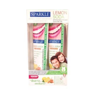 Зубная паста Sparkle Lemon Soda, 100 г, набор 2 шт. (Sparkle Lemon Soda Toothpaste 100 g x2)