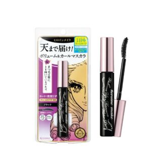 Тушь для ресниц Kiss Me Heroine Make Volume Up Mascara Super WP, тон 01 чёрный, 6 г