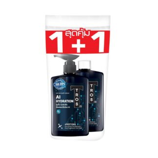 Гель для душа мужской Tros AI Hydration Deo с пептидами, 450 мл, набор 2 шт.