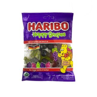 Жевательный мармелад Haribo Happy Grapes «Виноград», 160 г (Haribo Happy Grapes 160 g)