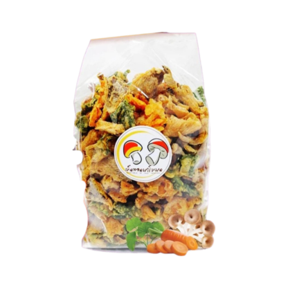 Хрустящие жареные овощи Delong ассорти из 3 видов с 10 соусами, 1 кг (DELONG Crispy Vegetables 3 Kinds Mix with 10 Dipping Sauces 1kg)
