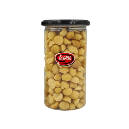 Макадамия запечённая Romwong, размер A, половинки, 400 г (ROMWONG Roasted Macadamia Nuts Size A Halves 400g)