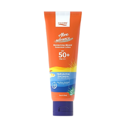 Солнцезащитный крем Po Care Aloe Advance HydroActive SPF50+ PA++++, 115 мл (Po Care Aloe Advance HydroActive SPF50+ PA++++ 115 ml)