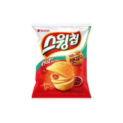 Картофельные чипсы Orion Swing Chip острые (ORION Swing Chip Hot Flavour)