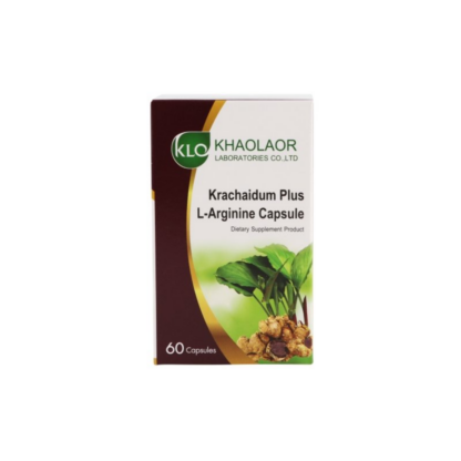 Капсулы Khaolaor Kra Chai Dum Plus L-Arginine для мужчин, 60 шт. (Khaolaor Kra Chai Dum Plus L-Arginine 60 caps)