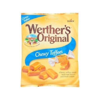 Жевательные карамельки Werther's Original, 80 г (Werthers Caramel Chew Candy 80g)