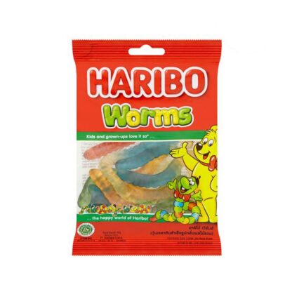 Жевательный мармелад Haribo «Червячки», 80 г (Haribo Worms Gummy 80 g)