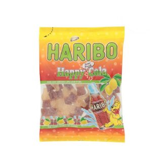 Кислый жевательный мармелад Haribo Happy Cola Sour, 160 г (Haribo Happy Cola Sour 160 g)