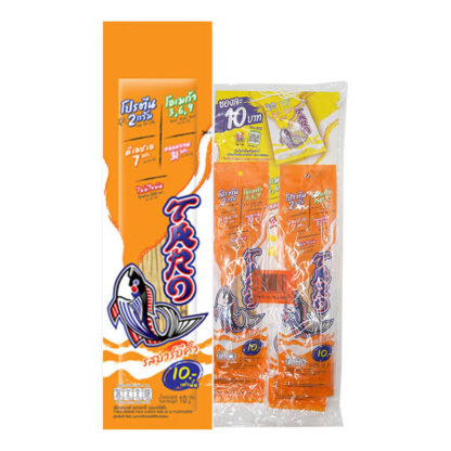 Рыбный снек Taro со вкусом барбекю, 10 г, набор 6 шт. (TARO Fish Snack BBQ 10g x6)