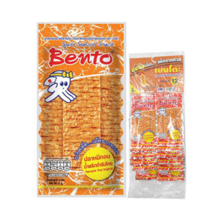 Снек из кальмара Bento с тайской пастой чили, 4 г, набор 12 шт.