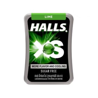 Леденцы Halls XS «Лайм» без сахара, 12 г (Halls XS Lime Sugar Free Candy 12g)