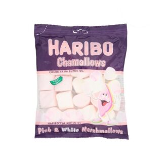 Маршмеллоу Haribo Chamallows розовые и белые, 150 г (Haribo Chamallows Pink & White 150 g)