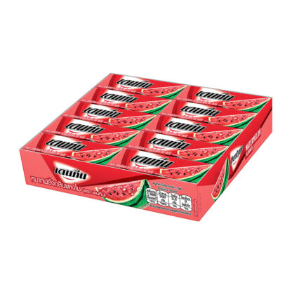 Жевательная резинка Dentyne Stick Арбуз, 12,5 г, коробка 20 шт. (Dentyne Stick Gum Watermelon 12.5 g x 20)