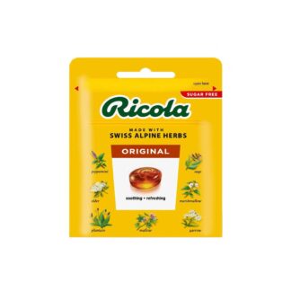 Травяные леденцы Ricola Original без сахара, 15 г (Ricola Original Herb Sugar Free 15 g)