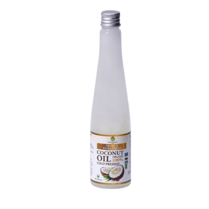 Кокосовое масло Siam Bua Khao золотое 100%, 100 мл (Siam Bua Khao 100% Coconut Oil Golden 100 ml)