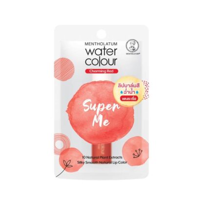 Бальзам для губ с оттенком Mentholatum Water Colour Super Me, 3 г (Mentholatum Water Colour Super Me 3 g)