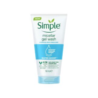 Мицеллярный гель для умывания Simple Water Boost, 150 мл (Simple Water Boost Micellar Gel Wash 150 ml)