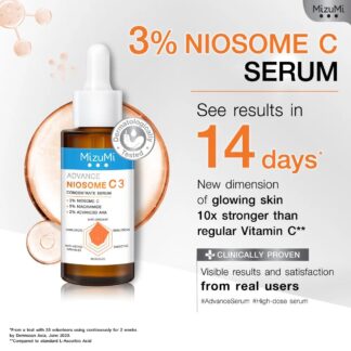 Сыворотка для лица с витамином C Mizumi Advance Niosome C, 30 мл