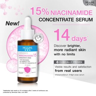 Сыворотка для лица Mizumi Advance Niacinamide 15, 30 мл (Mizumi Advance Niacinamide 15 30 ml)