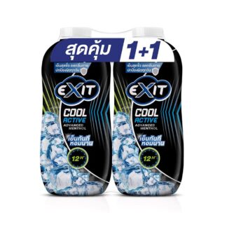 Охлаждающий тальк Exit Cool Active, 270 г, набор 2 шт. (Exit Cool Active Talcum 270 g x2)