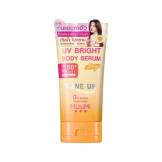 Солнцезащитная сыворотка для тела Mizumi UV Bright Body Serum SPF50+ PA++++, бежевый, 120 г