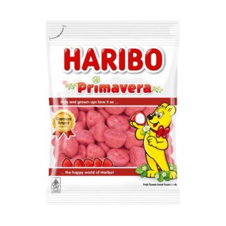 Маршмеллоу Haribo Primavera «Клубника», 160 г (Haribo Primavera Strawberry Marshmallow 160 g)