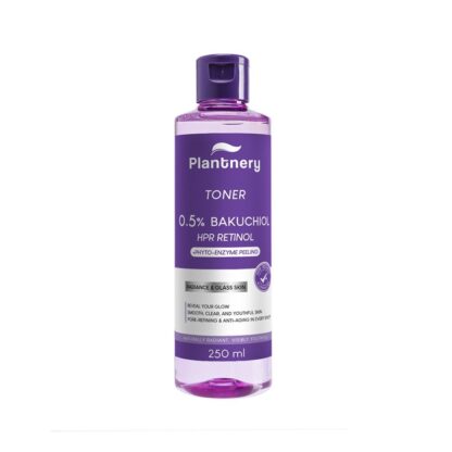 Тоник для лица с ретинолом Plantnery 0.5% Retinol Bakuchiol Toner, 250 мл (Plantnery 0.5% Retinol Bakuchiol Toner 250 ml)
