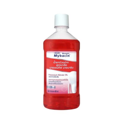 Ополаскиватель для рта Mybacin с солью, 480 мл (Mybacin Salt Formula Mouthwash 480 ml)
