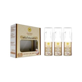 Сыворотка-масло кокосовое Pinnara Coconut Oil Serum, 15 мл, набор 3 шт. (Pinnara Coconut Oil Serum 15 ml x3)