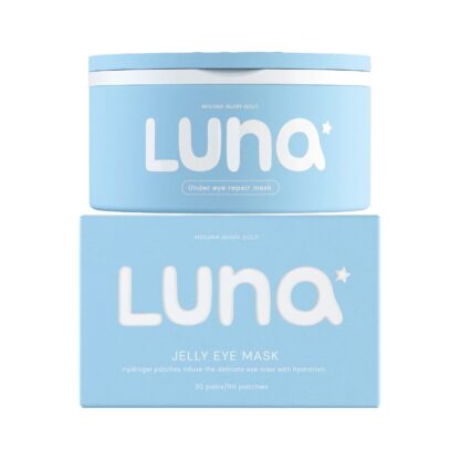 Гидрогелевые патчи для глаз Luna Jelly Eye Mask, 30 пар, 90 г (Luna Jelly Eye Mask 30 pairs 90 g)