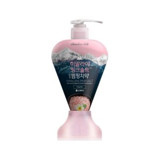 Зубная паста Bamboo Salt Himalaya Pink Salt Floral Mint с дозатором, 285 г