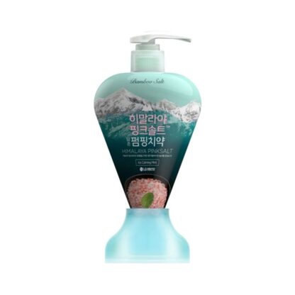 Зубная паста Bamboo Salt Himalaya Pink Salt Ice Calming Mint с дозатором, 285 г (Bamboo Salt Himalaya Pink Salt Pumping Toothpaste Ice Calming Mint 285 g)