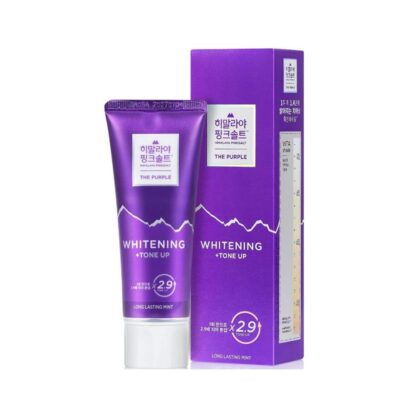 Отбеливающая зубная паста Bamboo Salt Himalaya Pink Salt The Purple Tone Up, 100 г (Bamboo Salt Himalaya Purple Tone Up 100 g)