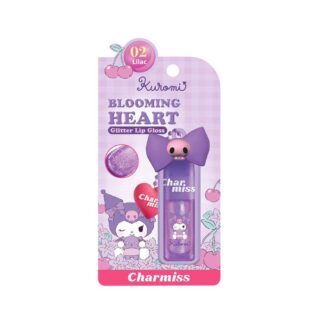 Блеск для губ с глиттером Charmiss Blooming Heart 02 Lilac, 3,4 г (Charmiss Blooming Heart Glitter Lip Gloss 02 Lilac 3.4 g)
