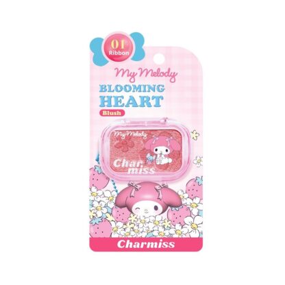Румяна-хайлайтер Charmiss Blooming Heart Shining Blush, оттенок Pink Highlighter, 4 г (Charmiss Blooming Heart Shining Blush Pink Highlighter 4 g)