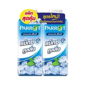 Охлаждающий тальк Parrot Max Cooling, 260 г, набор 2 шт. (Parrot Cooling Powder Max Cooling 260 g x2)