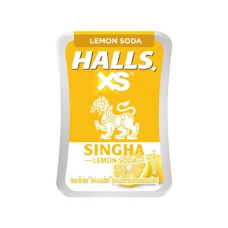 Леденцы Halls XS Singha «Лимонная содовая» без сахара, 12 г (Halls XS Singha Lemon Soda 12 g)