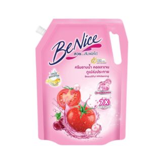 Крем для душа Benice Beautiful White, 1000 мл (Benice Shower Cream Beautiful White 1000 ml)