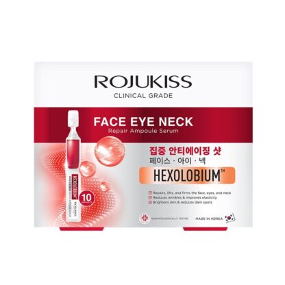 Ампулы для лица и кожи вокруг глаз Rojukiss Eye Face Repair, 1 мл, набор 10 шт. (Rojukiss Eye Face Repair Ampoule 1 ml x10)