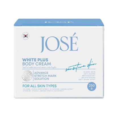 Крем для тела Jose White Plus Body Cream от растяжек, 250 г (Jose White Plus Body Cream 250 g)