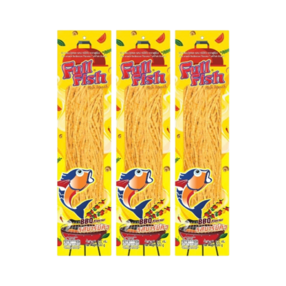 Рыбная соломка Fullfish со вкусом барбекю, 155 г, набор 3 шт. (FULLFISH Fish Strips BBQ 155g x3)