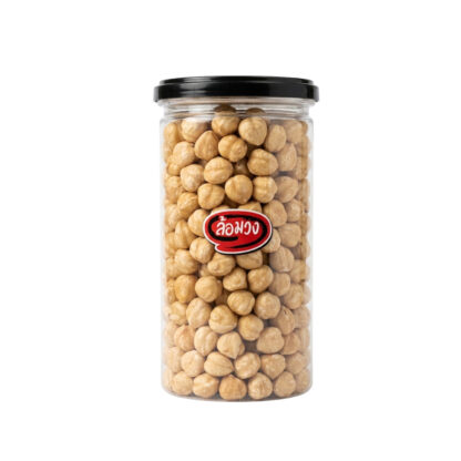 Фундук жареный очищенный Romwong, натуральный, в банке, 400 г (ROMWONG Roasted Shelled Hazelnuts Natural Jar 400g)