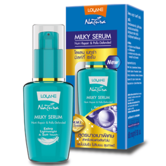 Молочная сыворотка Lolane для жирных волос с морскими водорослями (Lolane Natura Milky Serum)