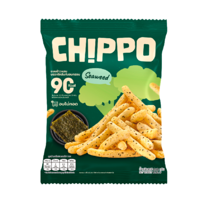 Запечённые чипсы De La Lita Chippo со вкусом водорослей, 20 г (DE LA LITA Chippo Chips Seaweed 20g)