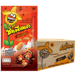 Семечки подсолнечника Sunsnack со вкусом барбекю, 28 г, набор 16 шт.