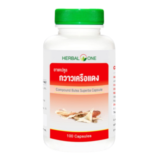 Капсулы Бутеа Суперба (красная квао круа) Herbal One для мужчин, 100 шт. (Herbal One Butea Superba 100 capsules)